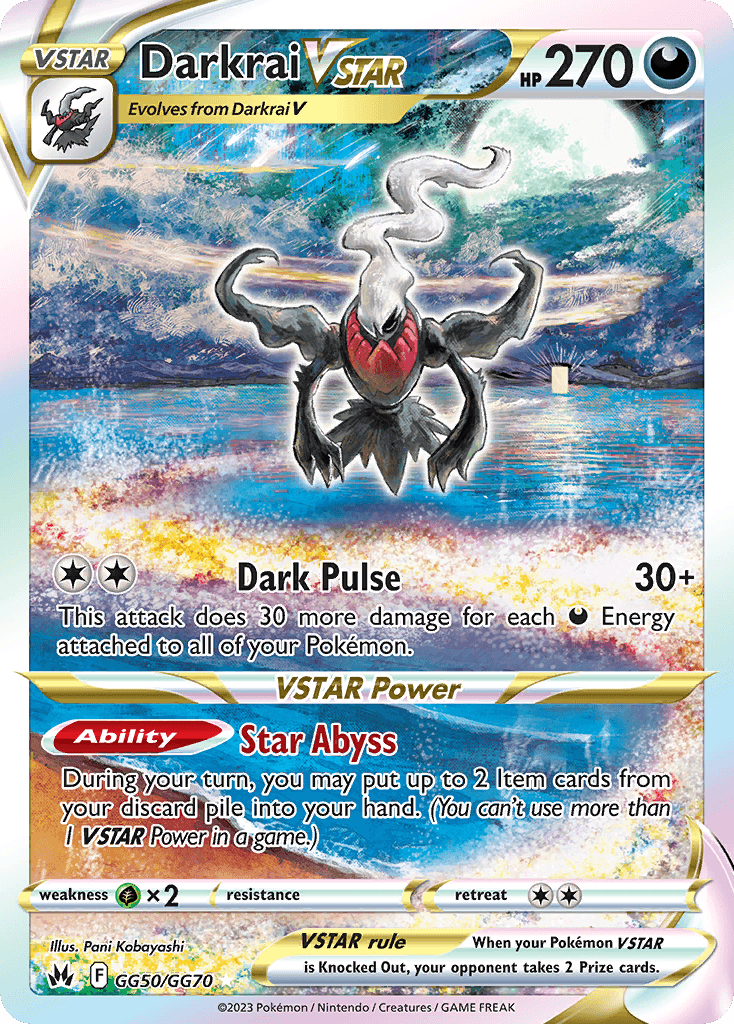 Darkrai VSTAR GG50/70