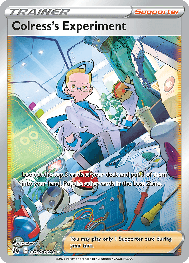Colress's Experiment GG59/70
