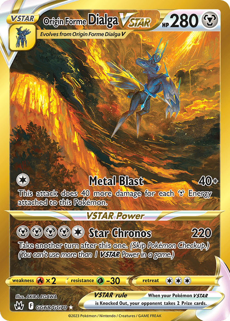 Origin Forme Dialga VSTAR GG68/70