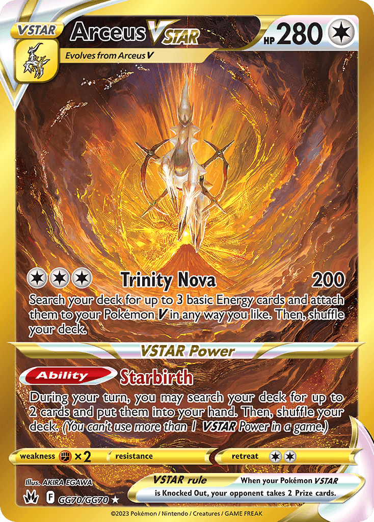 Arceus VSTAR GG70/70