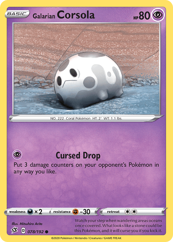 Galarian Corsola 78/192