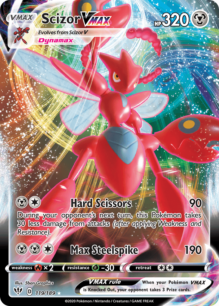Scizor VMAX 119/189