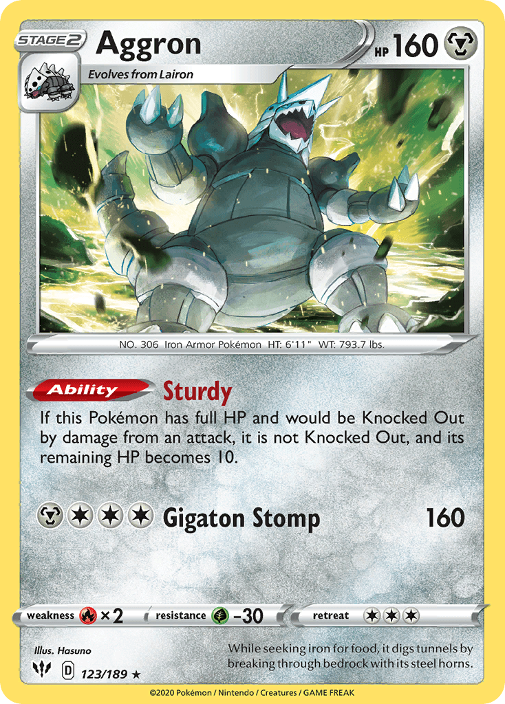 Aggron 123/189