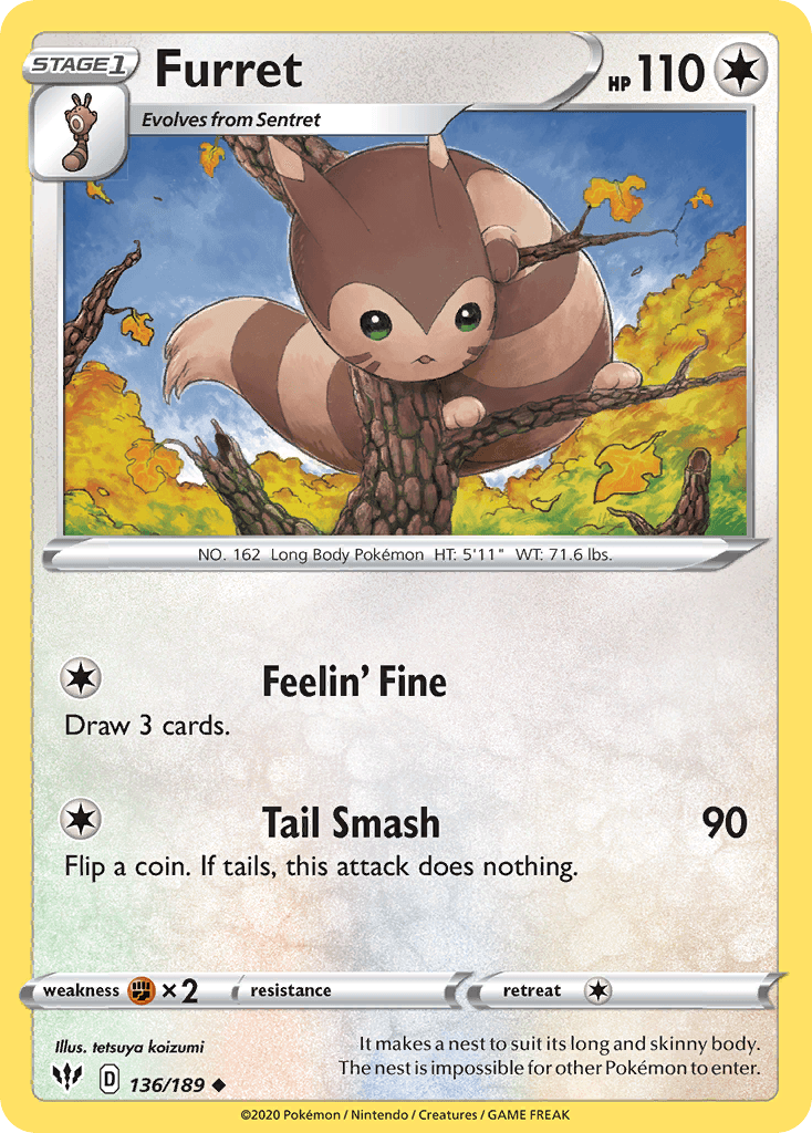 Furret 136/189