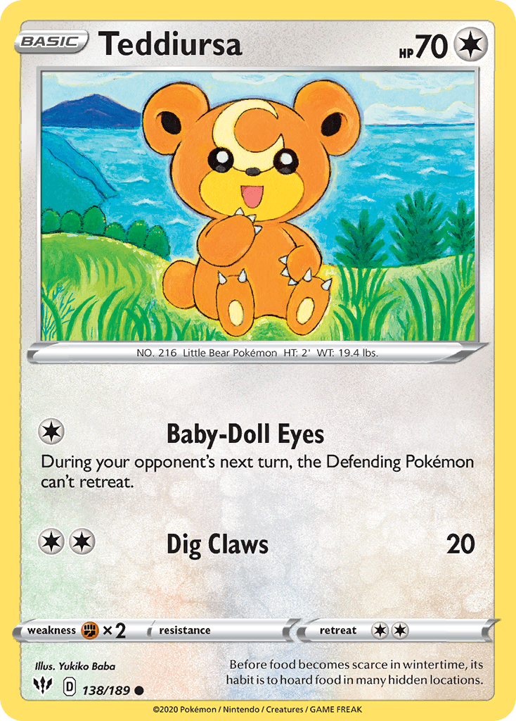 Teddiursa 138/189