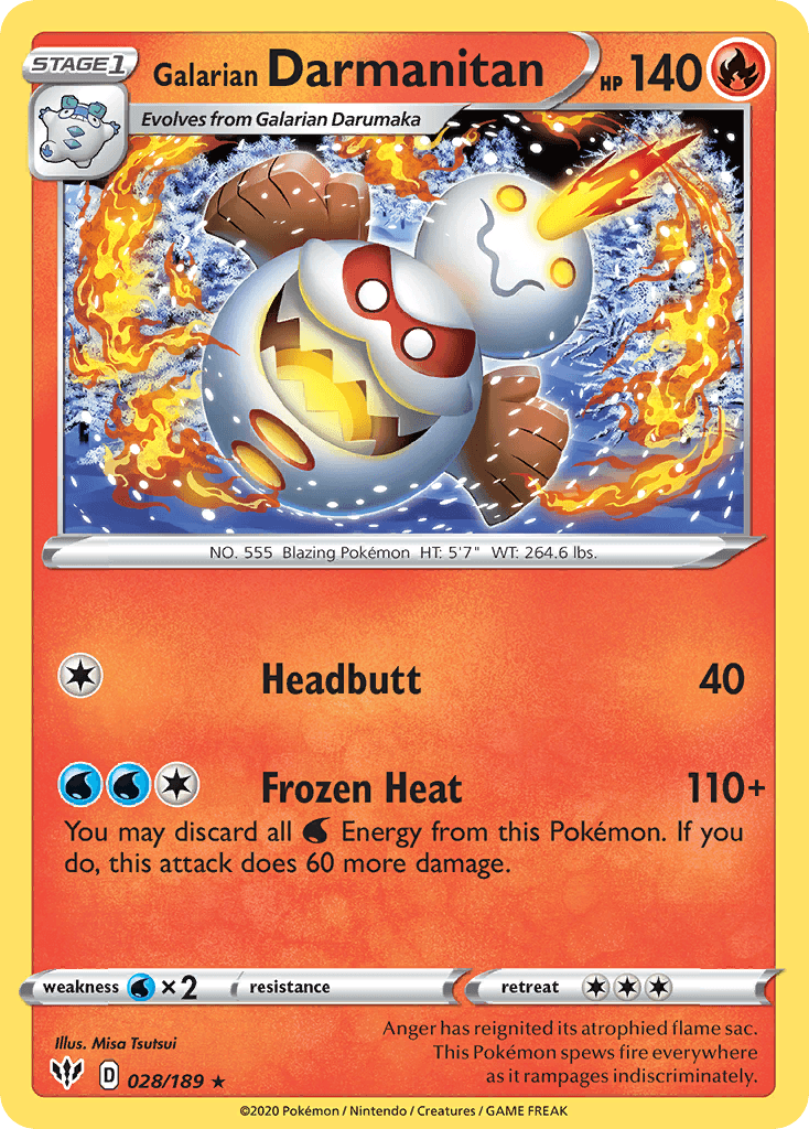 Galarian Darmanitan 28/189