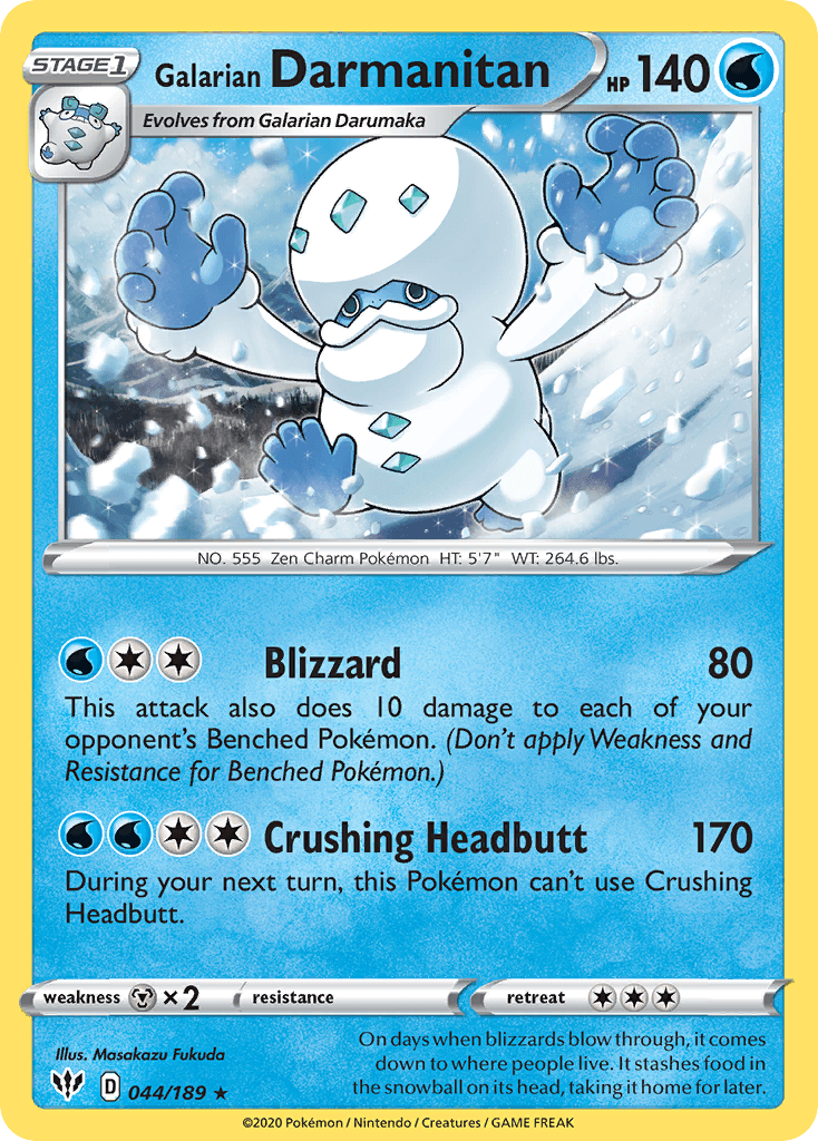 Galarian Darmanitan 44/189
