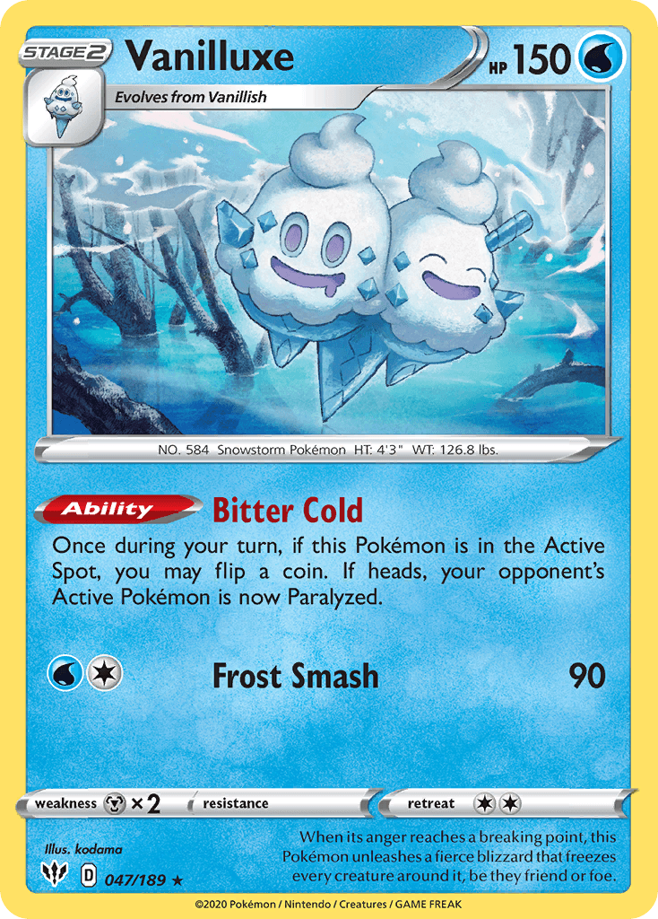 Vanilluxe 47/189