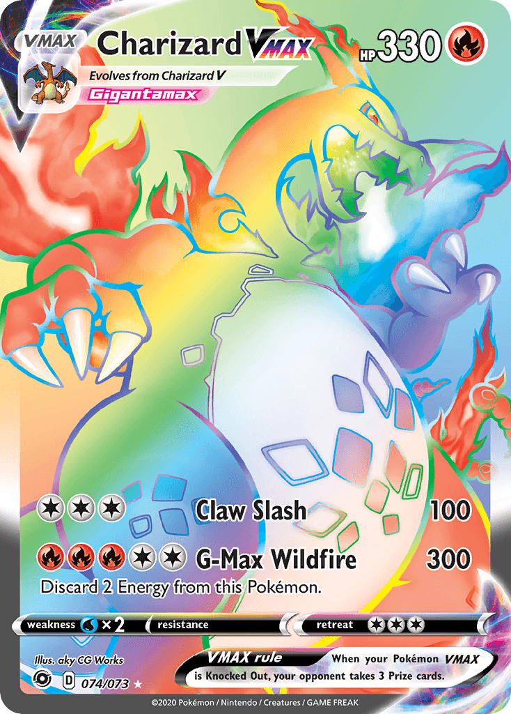 Charizard VMAX 74/73