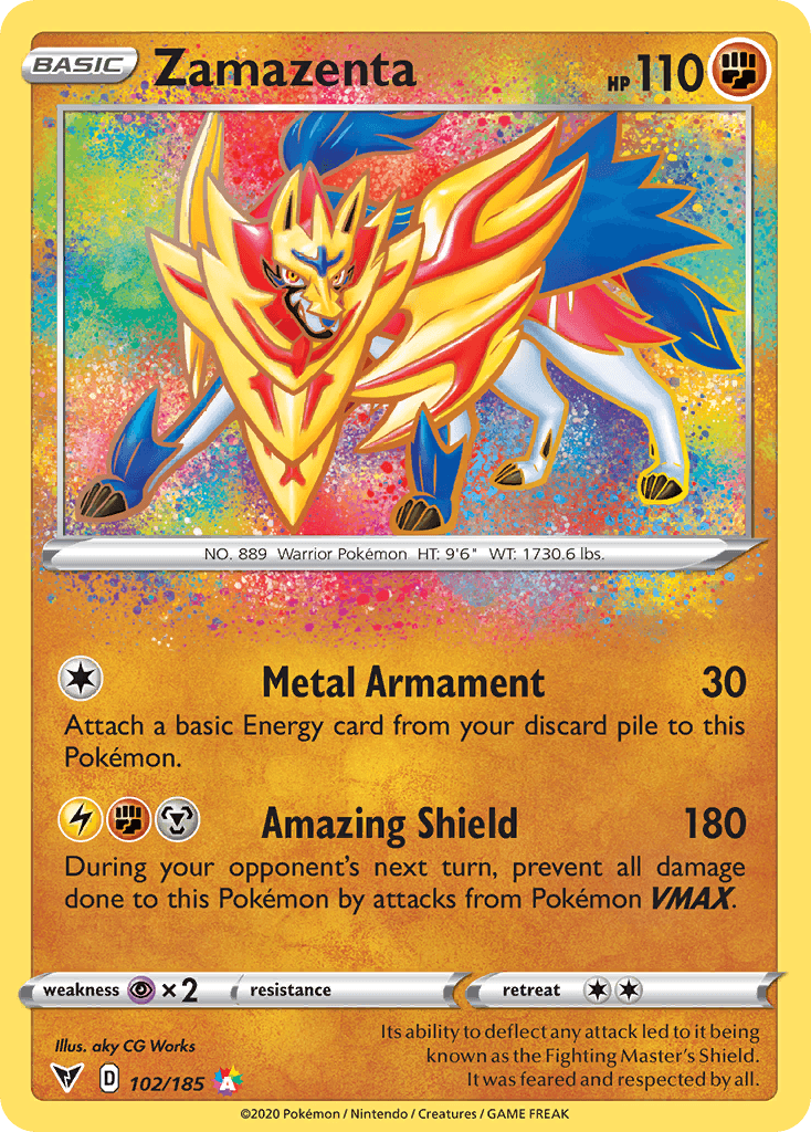 Zamazenta 102/185