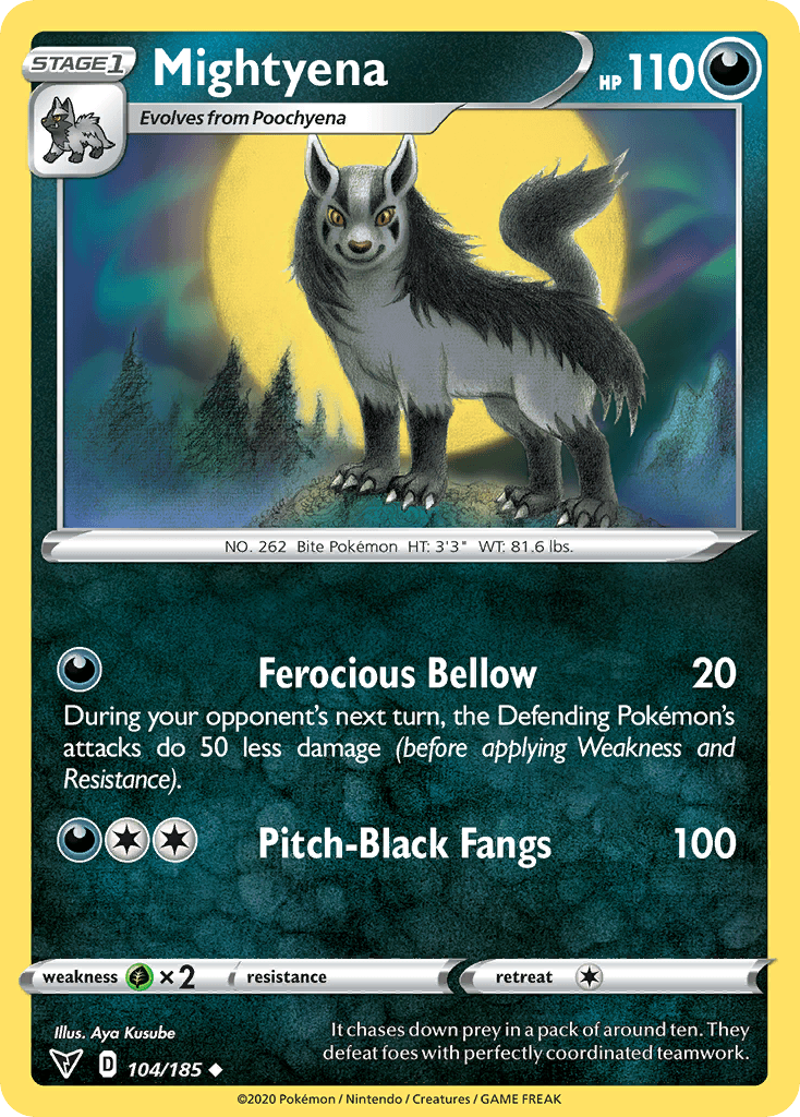 Mightyena 104/185