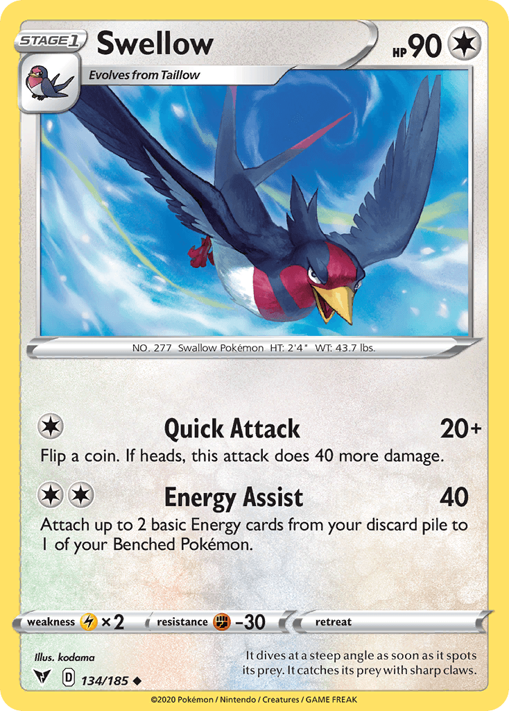 Swellow 134/185