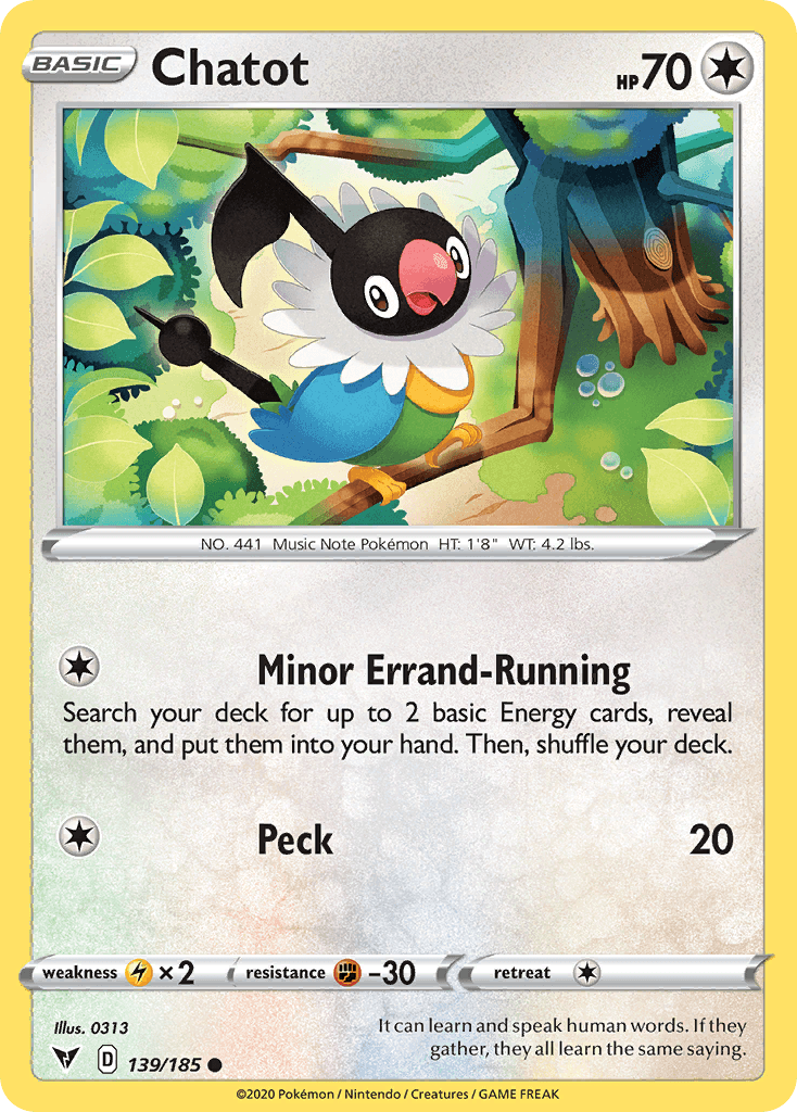 Chatot 139/185