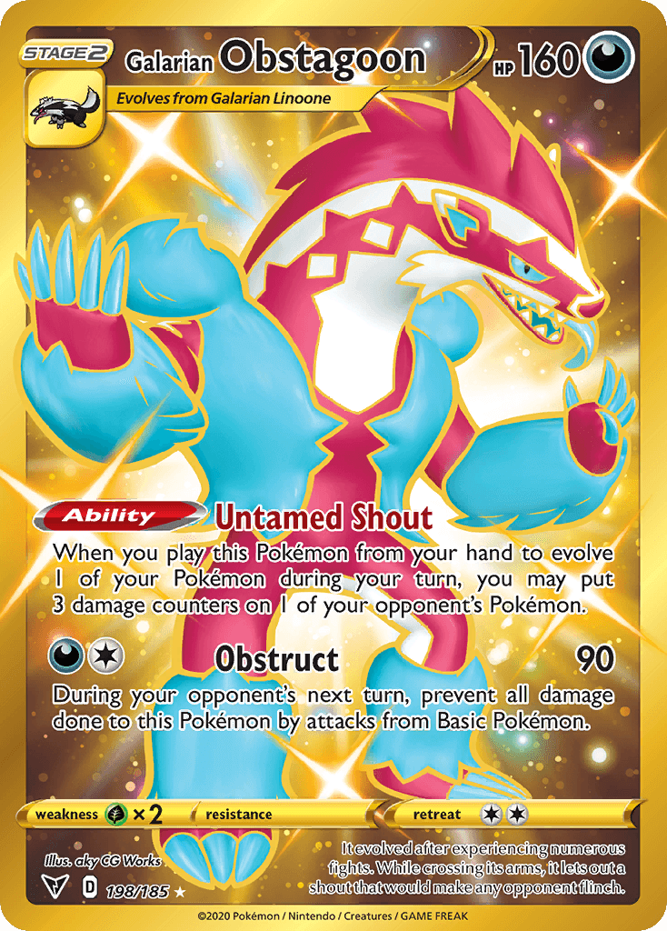 Galarian Obstagoon 198/185