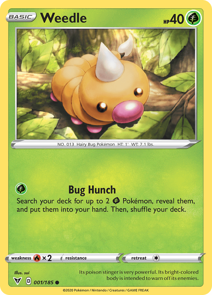 Weedle 1/185