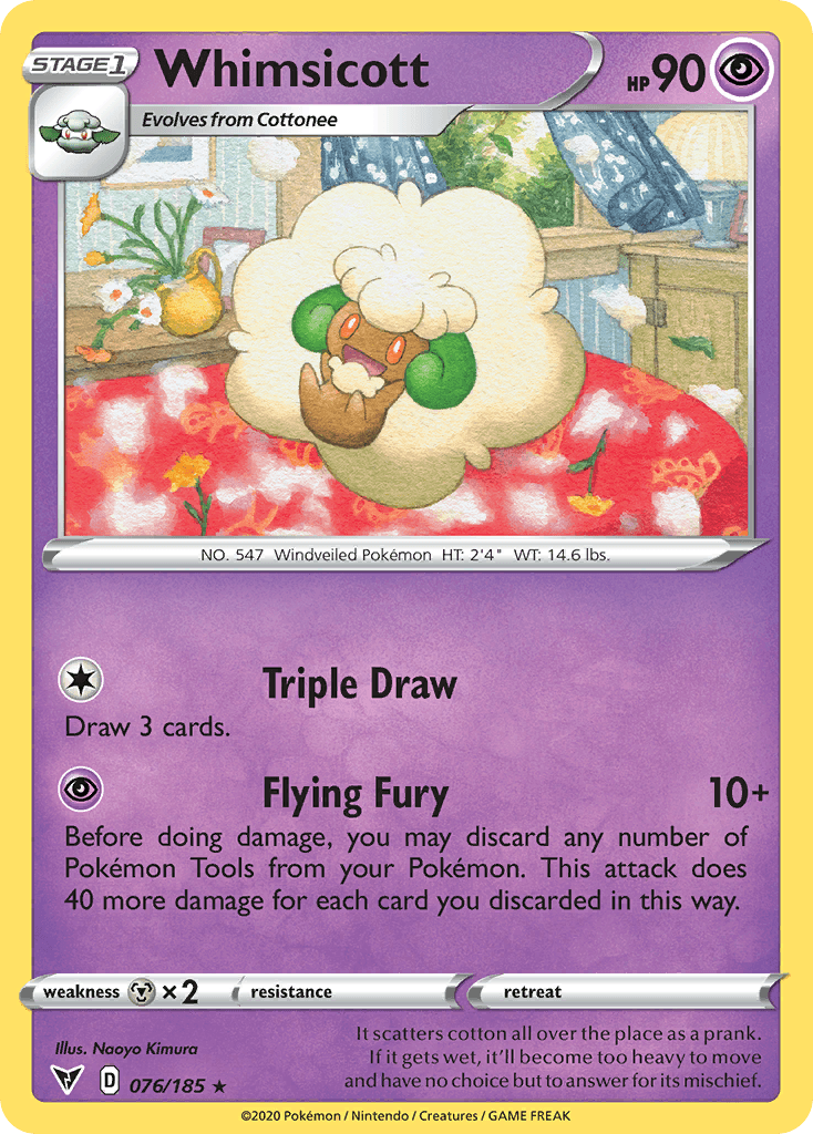 Whimsicott 76/185
