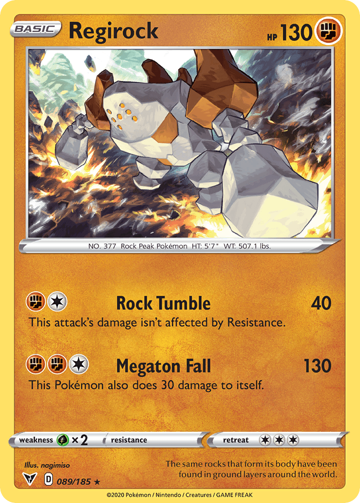 Regirock 89/185