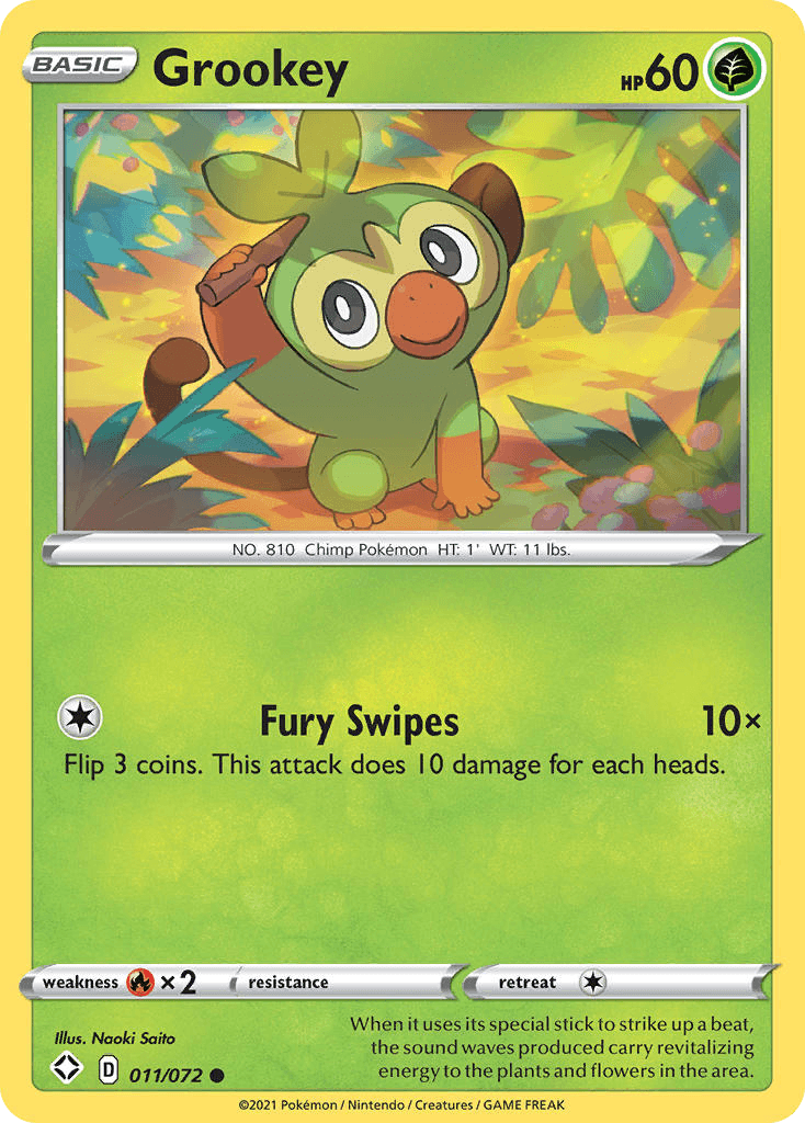 Grookey 11/72