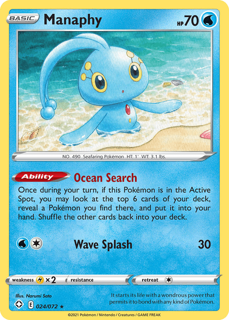 Manaphy 24/72