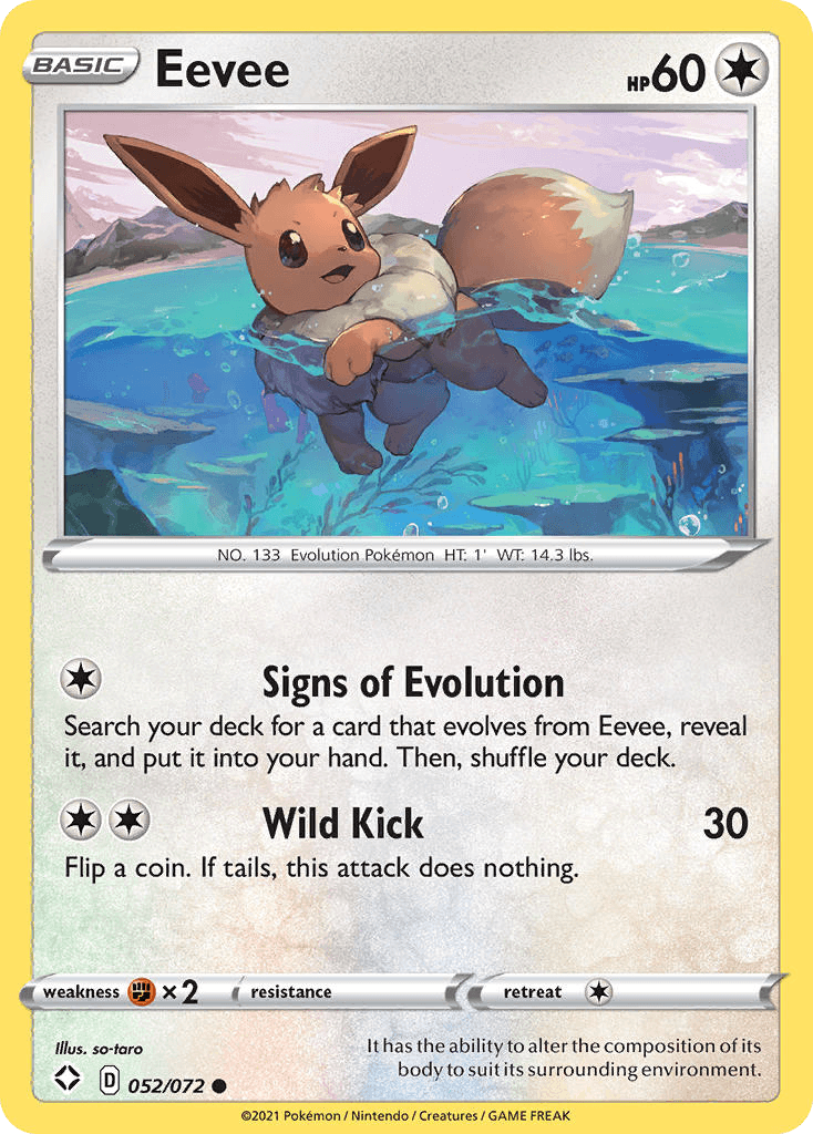 Eevee 52/72