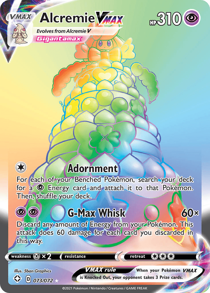 Alcremie VMAX 73/72