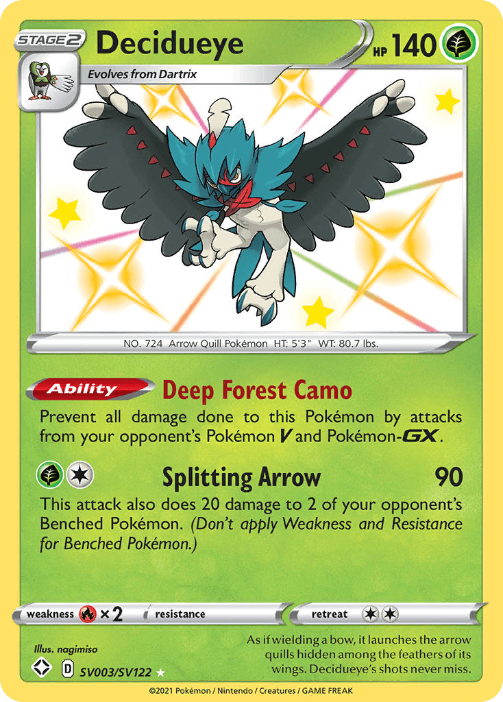 Decidueye SV003/122