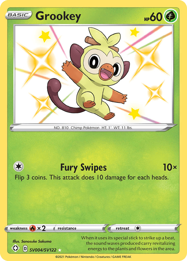 Grookey SV004/122