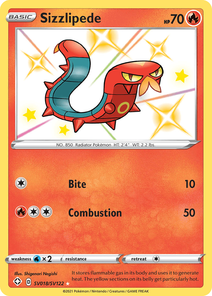 Sizzlipede SV018/122