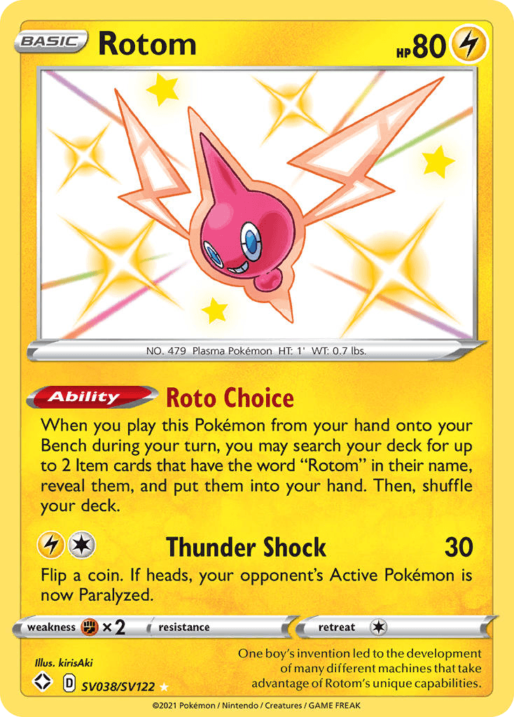 Rotom SV038/122