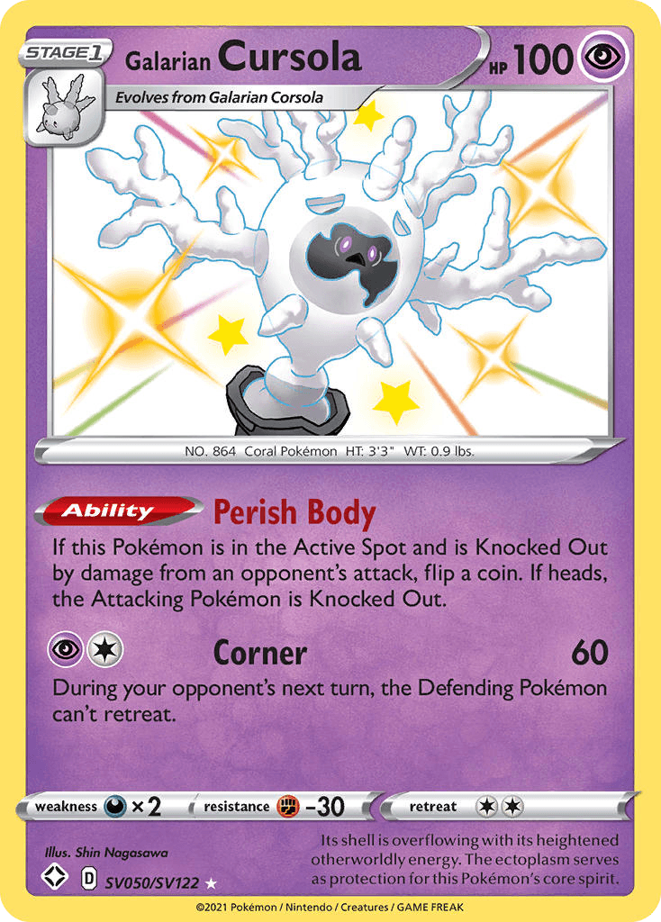 Galarian Cursola SV050/122