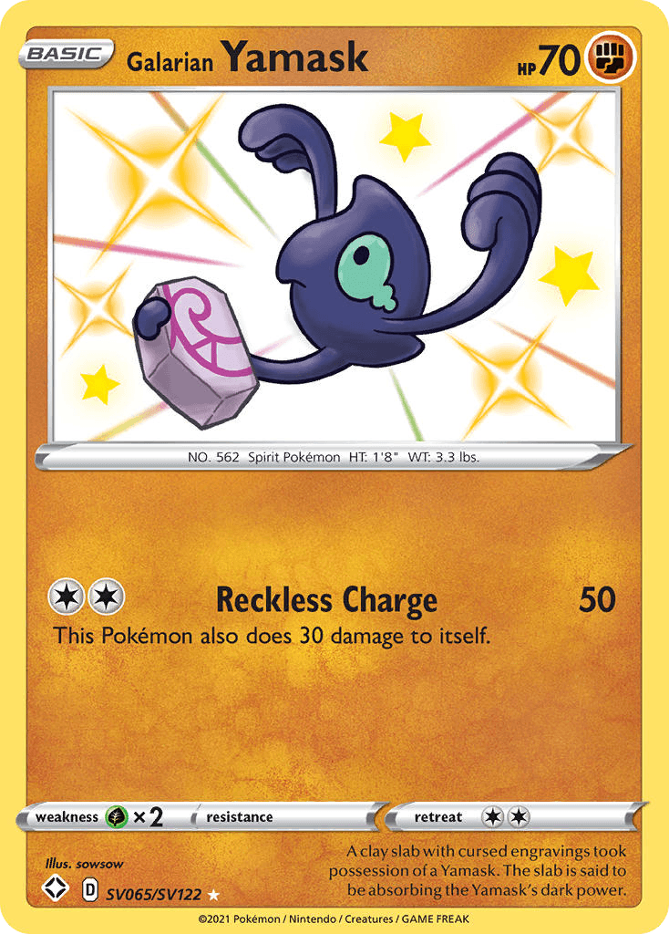 Galarian Yamask SV065/122