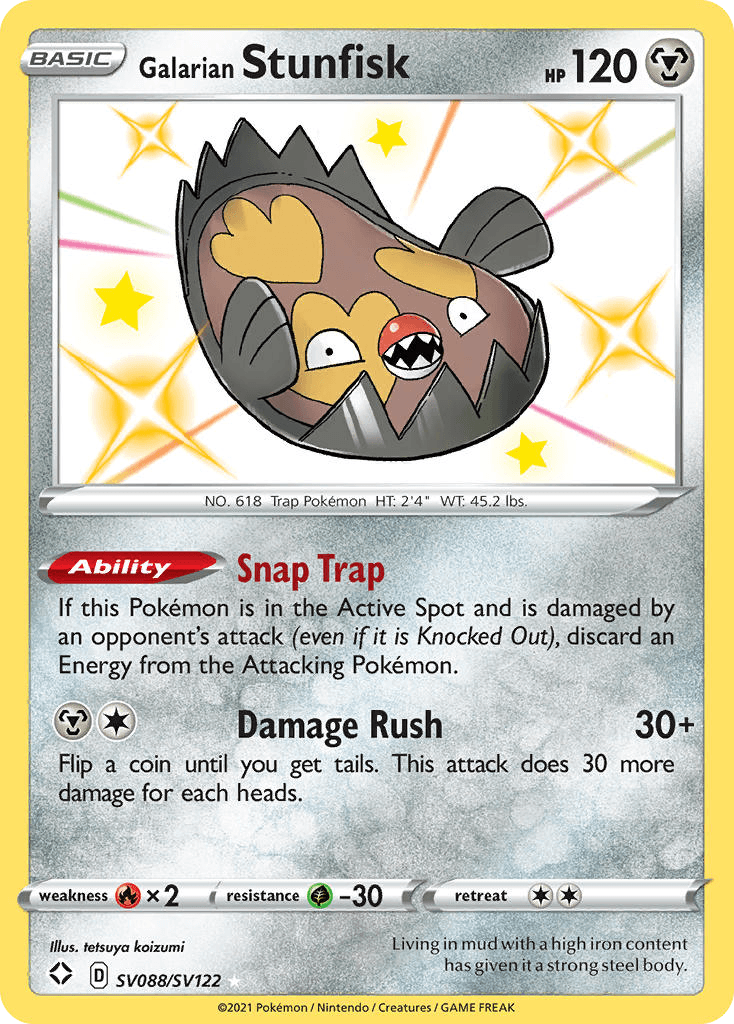 Galarian Stunfisk SV088/122