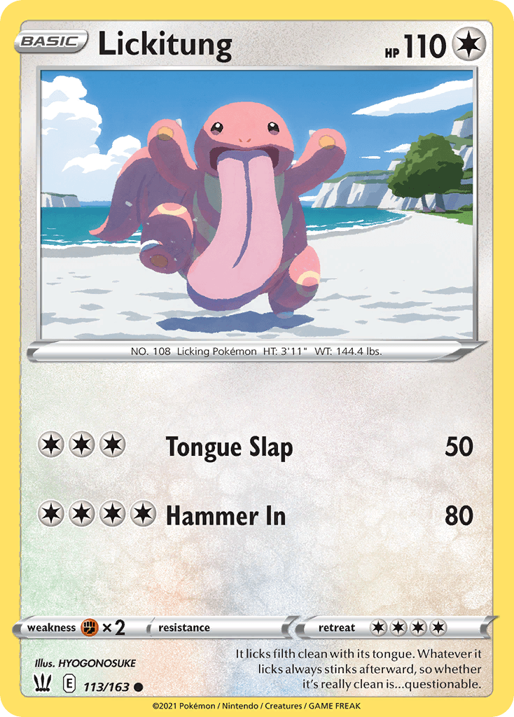 Lickitung 113/163