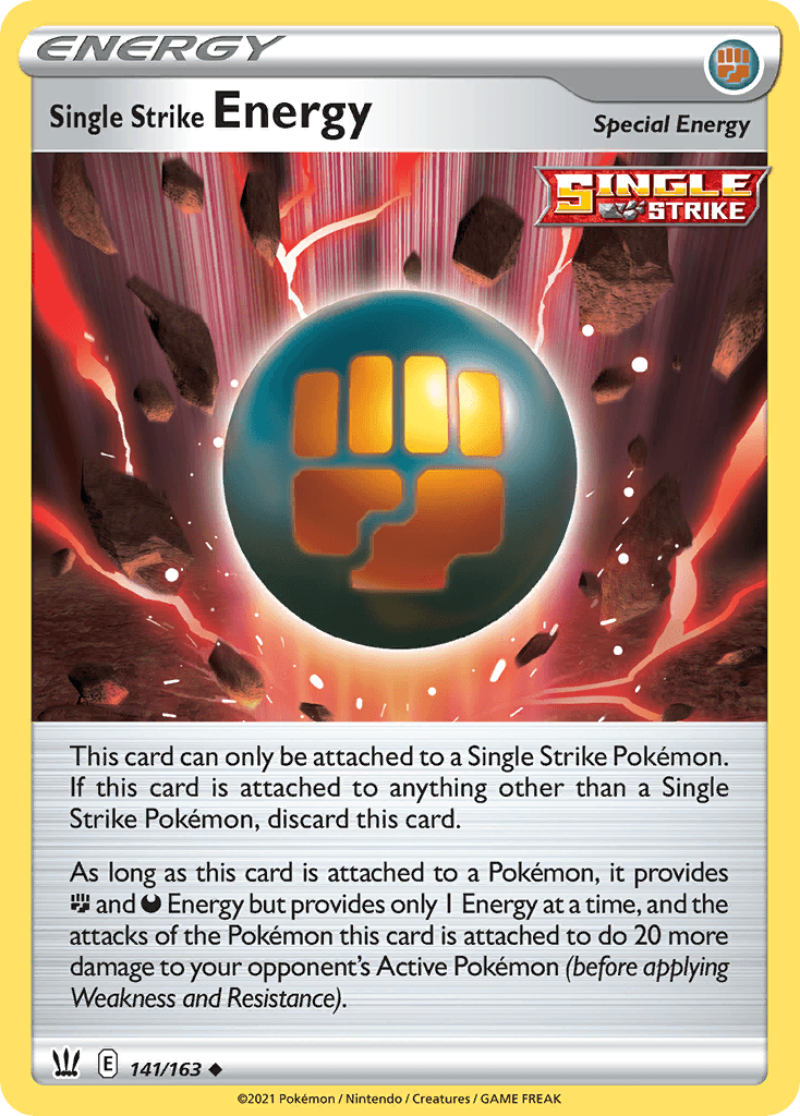 Single Strike Energy 141/163