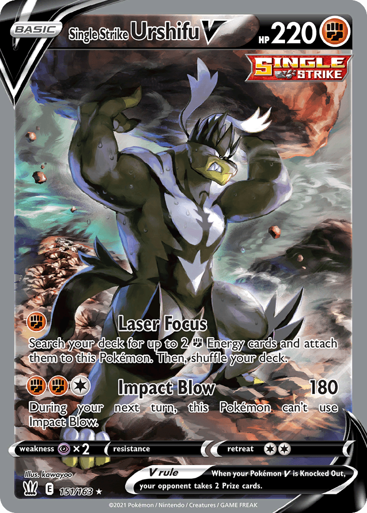 Single Strike Urshifu V 151/163
