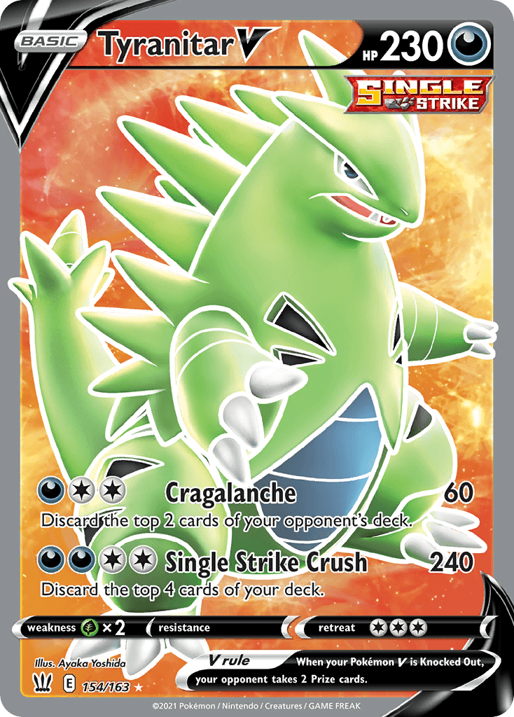 Tyranitar V 154/163