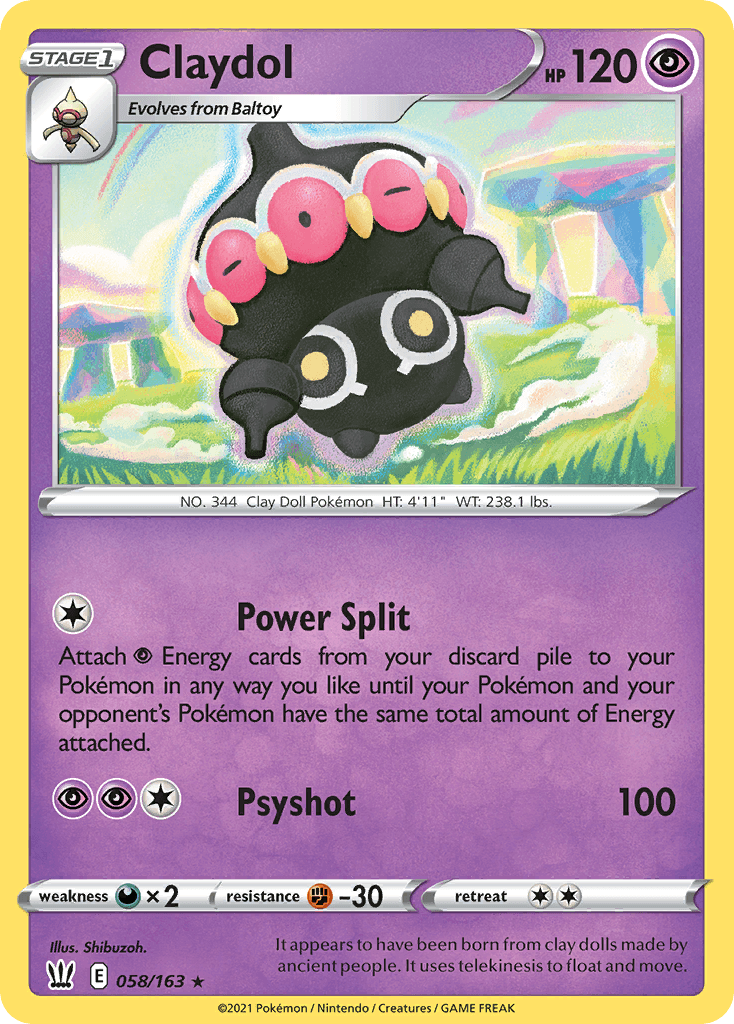 Claydol 58/163