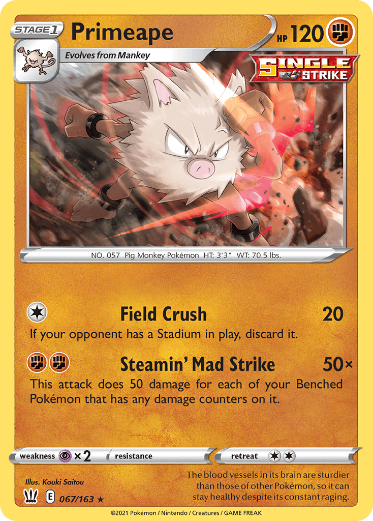 Primeape 67/163