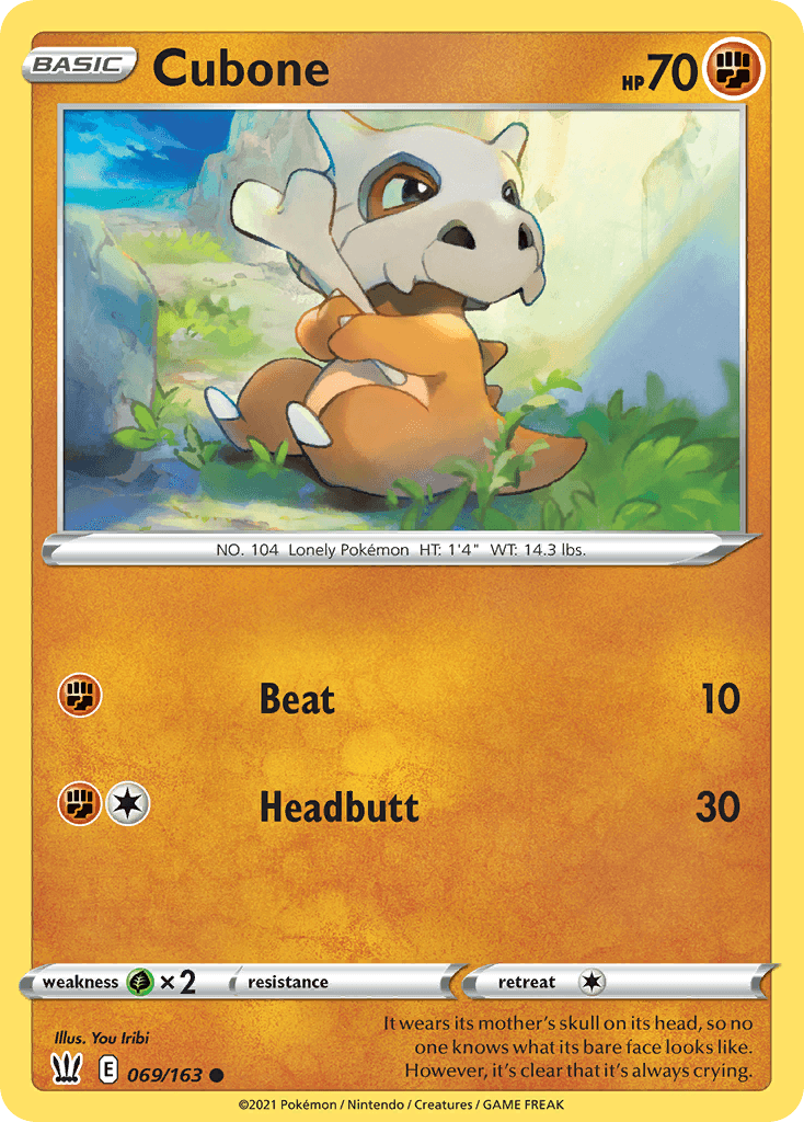 Cubone 69/163