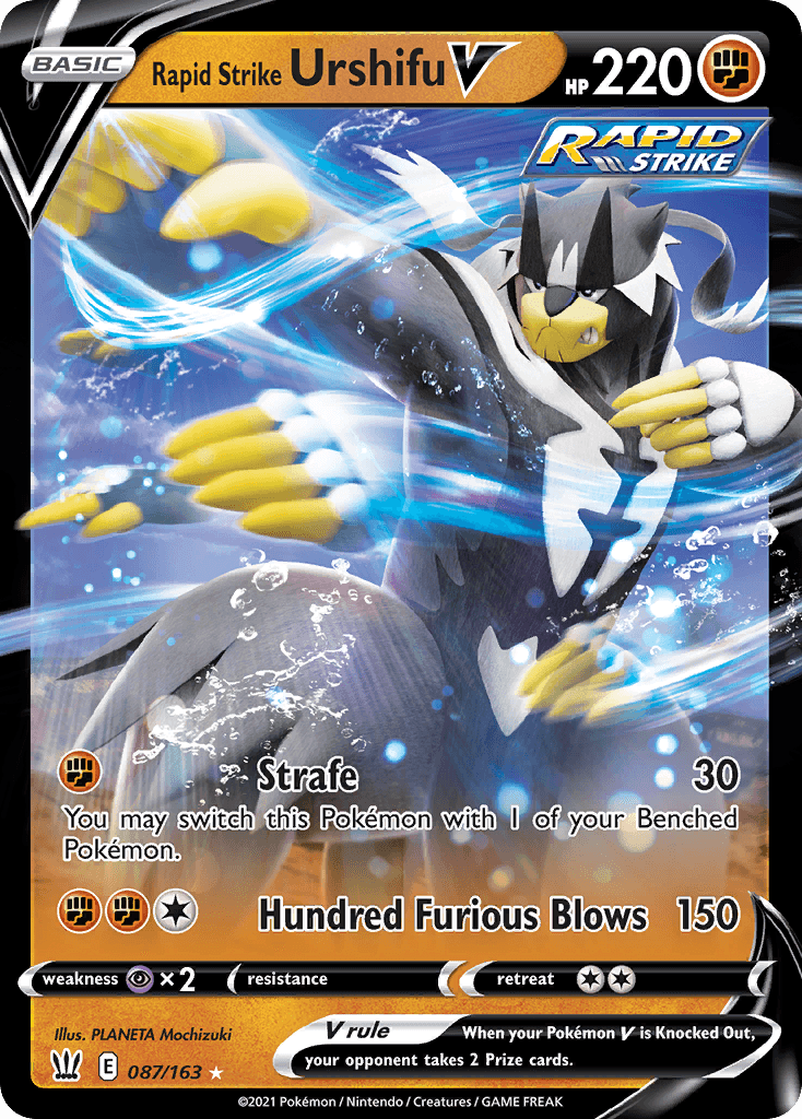 Rapid Strike Urshifu V 87/163