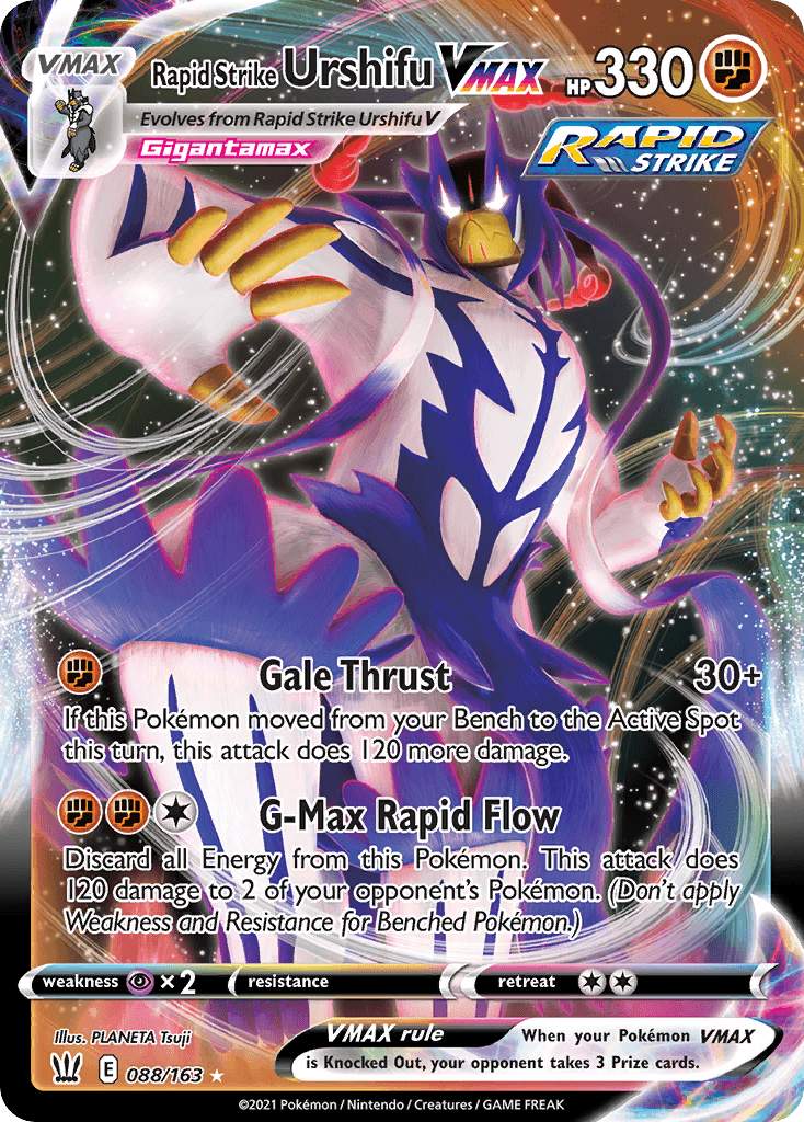 Rapid Strike Urshifu VMAX 88/163