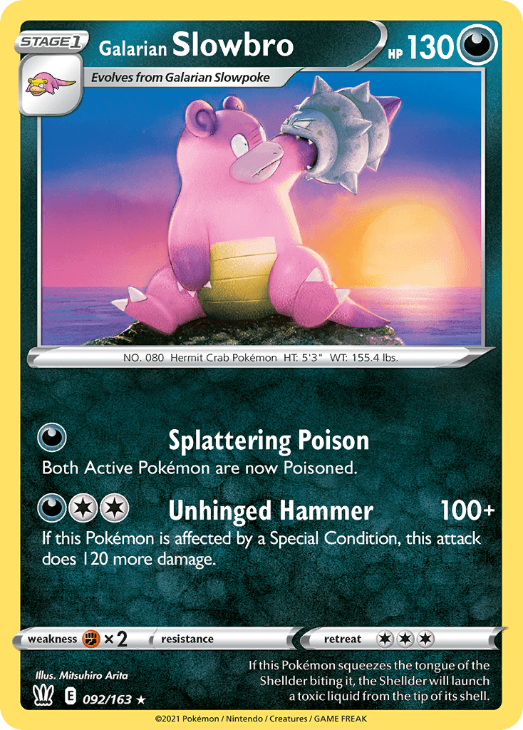 Galarian Slowbro 92/163