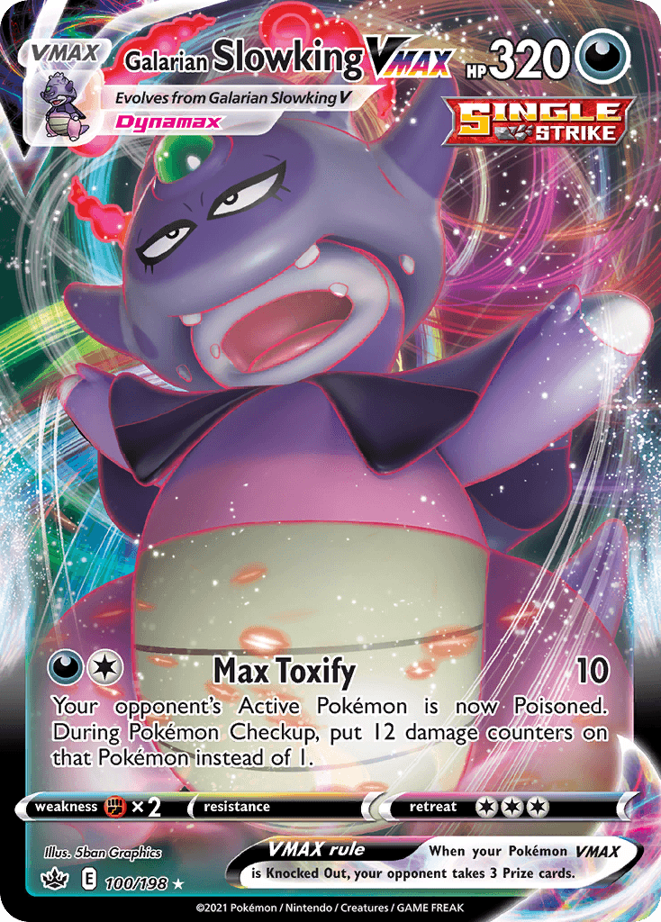 Galarian Slowking VMAX 100/198