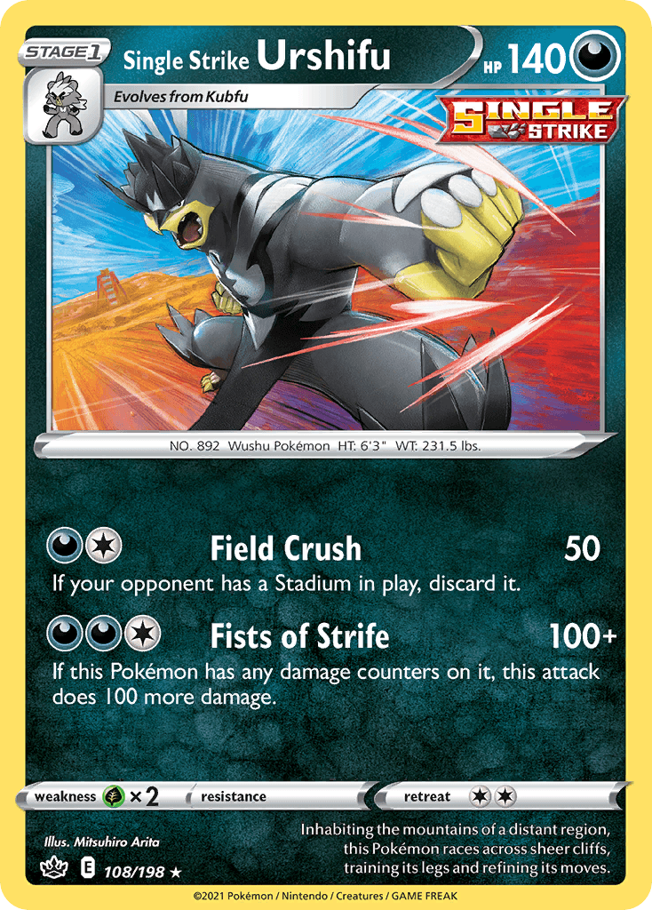 Single Strike Urshifu 108/198