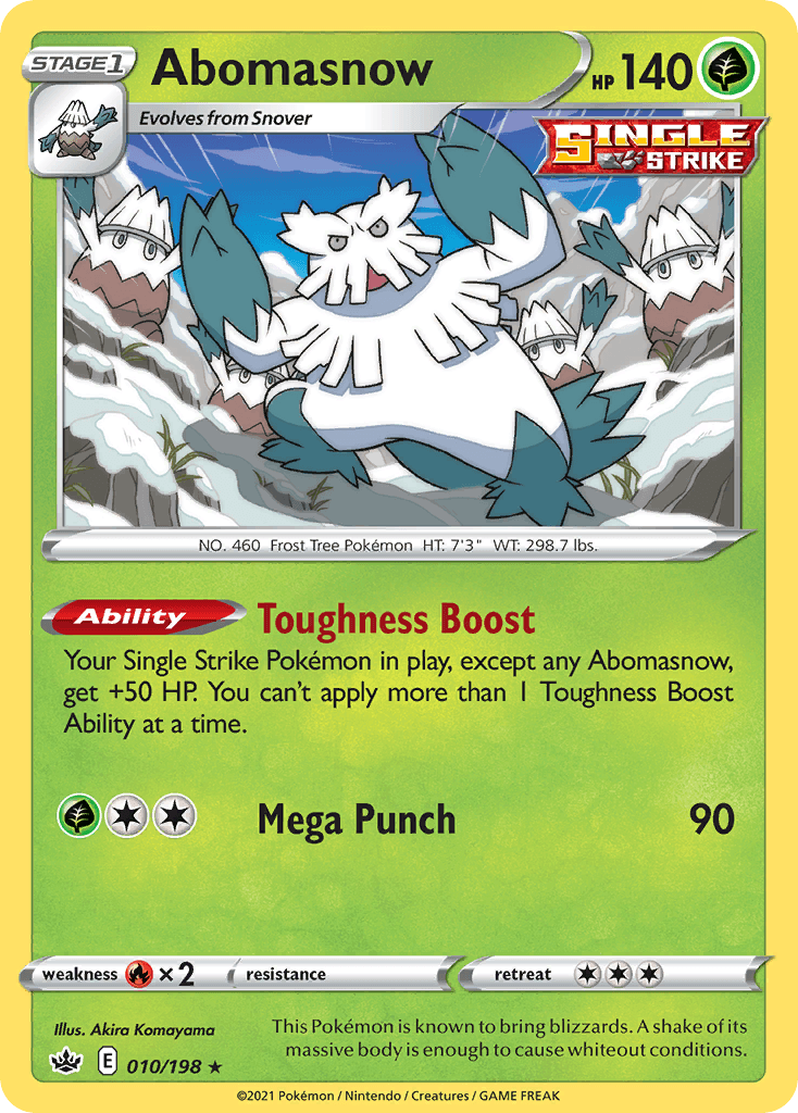 Abomasnow 10/198