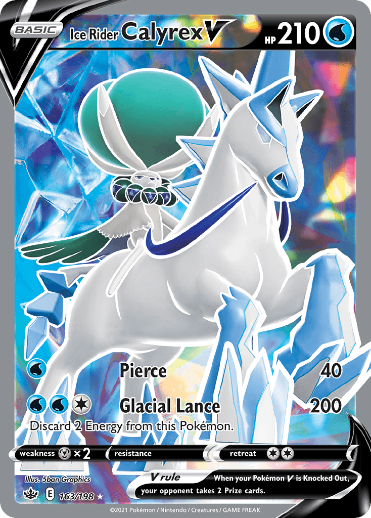 Ice Rider Calyrex V 163/198