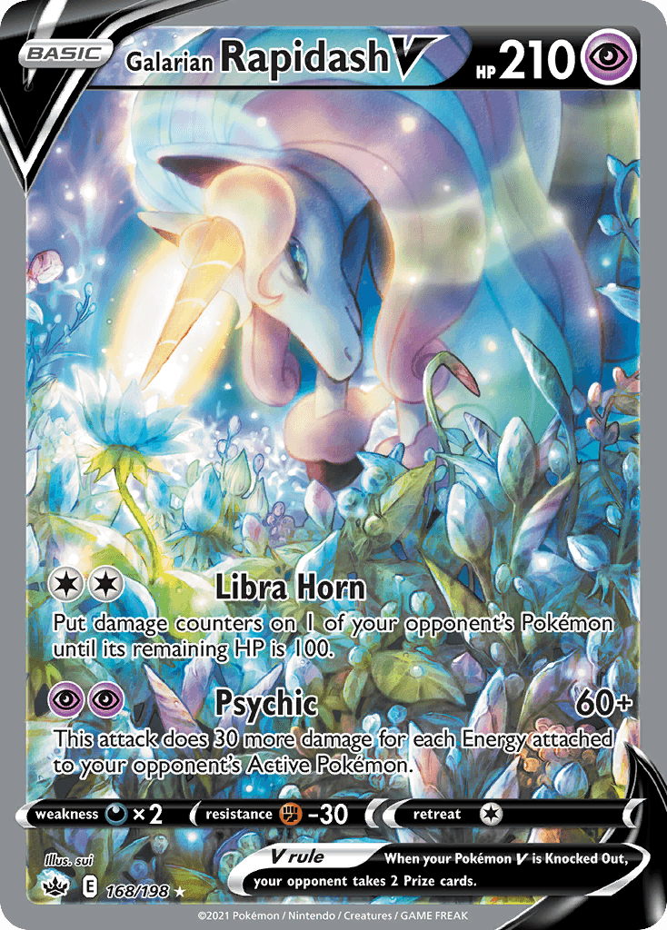 Galarian Rapidash V 168/198