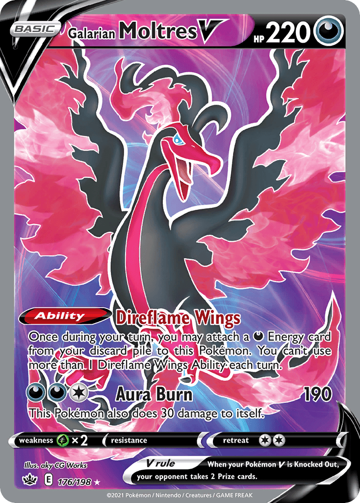 Galarian Moltres V 176/198