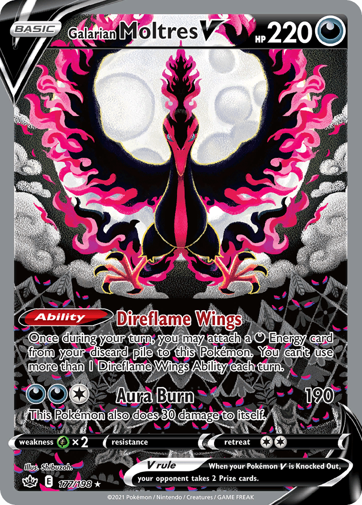 Galarian Moltres V 177/198