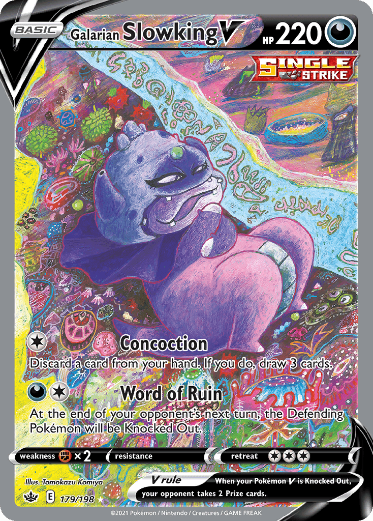 Galarian Slowking V 179/198